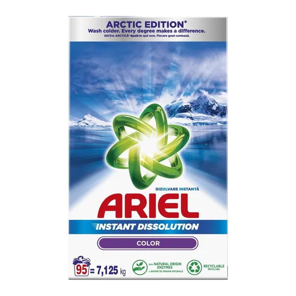 Deterdžent za pranje veša ARIEL Arctic 95 pranja (7.125kg)