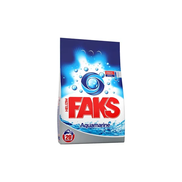 Deterdžent za pranje veša FAKS Aquamarine 20 pranja (1,5kg)