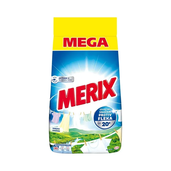 Deterdžent za pranje veša MERIX gorska svežina 80 pranja (6kg)