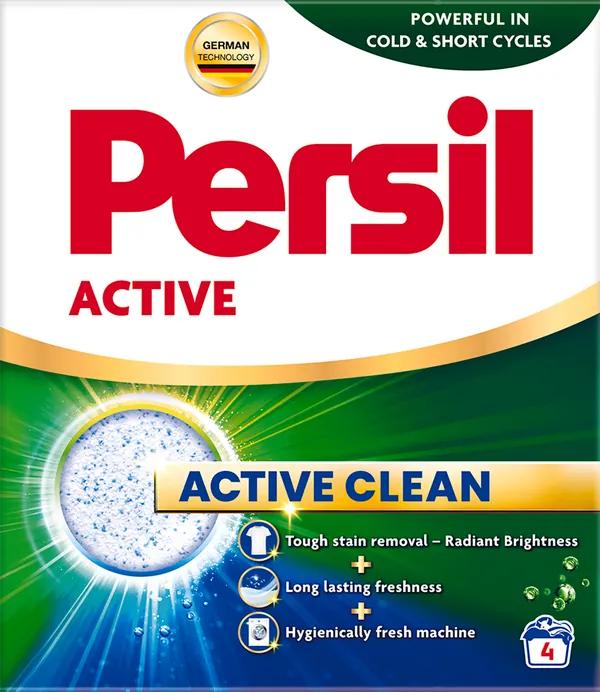 Deterdžent za pranje veša PERSIL active clean 4 pranja (300g)