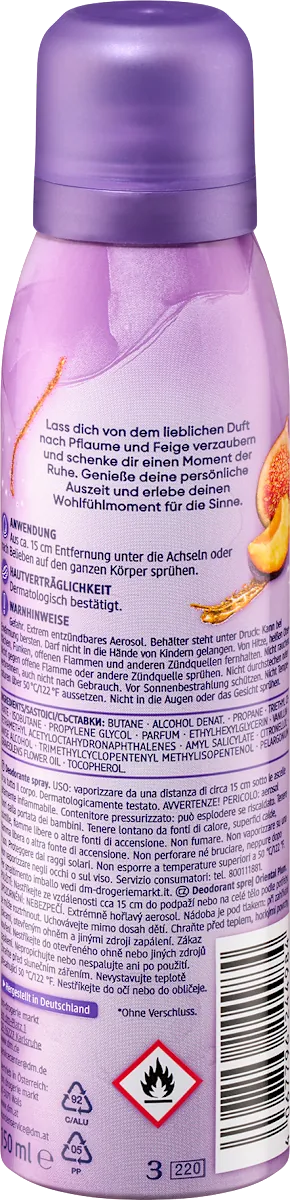 Dezodorans BALEA Oriental plum 150ml