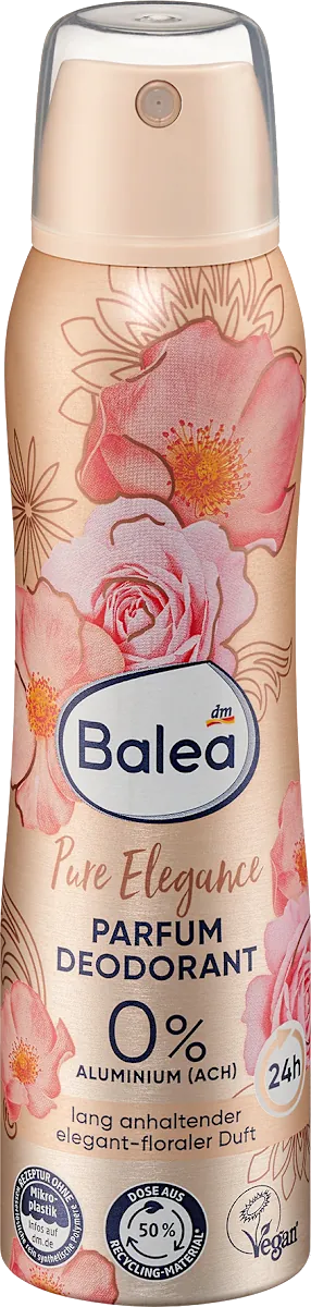 Dezodorans BALEA Pure elegance bez aluminijuma 150ml