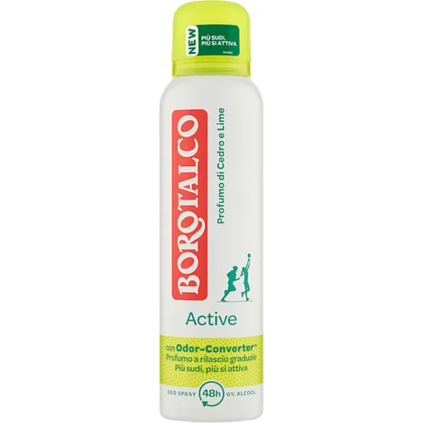 Dezodorans BOROTALCO active citrus lime 150ml