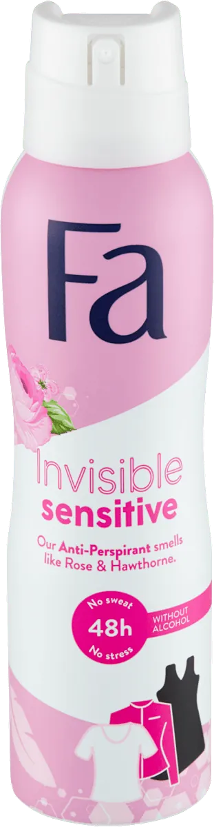 Dezodorans FA Xtreme invisible sensitive 150ml