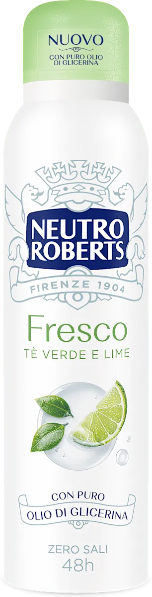 Dezodorans NEUTRO ROBERTS fresco green tea&lime u spreju 150ml