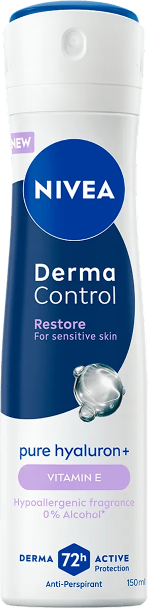 Dezodorans NIVEA DermaControl Restore u spreju, 150 ml