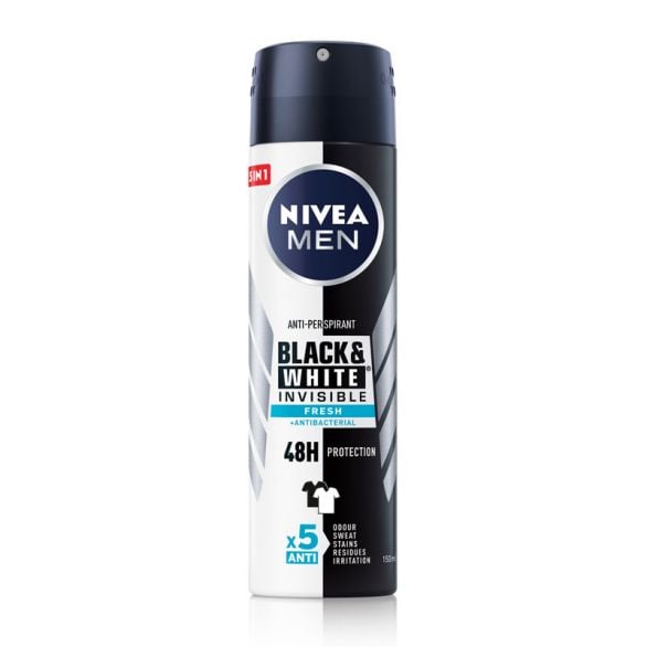 Dezodorans NIVEA MEN Black & White Invisible Fresh sprej 150ml