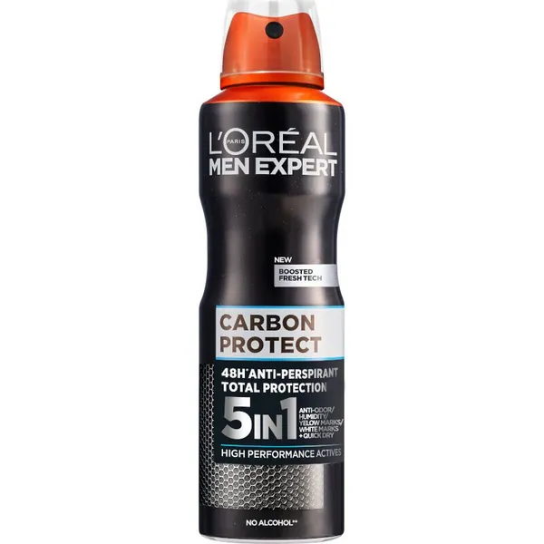 Dezodorans za muškarce L'OREAL PARIS MEN EXPERT Carbon Protect 150 ml