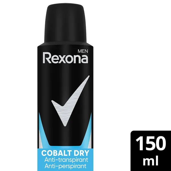 Dezodorans za muškarce REXONA Cobalt Dry 150ml