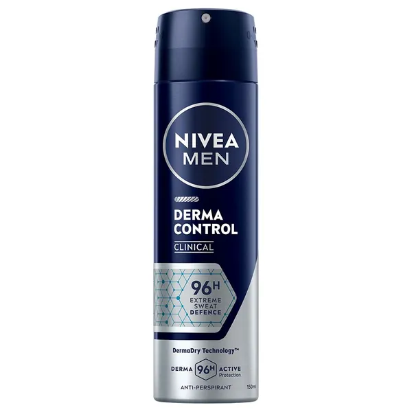 Dezodoransi NIVEA Men Derma Control deozodorans u spreju 150ml