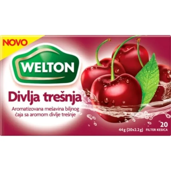 Divlja tresnja-arom.vocni Čaj 44g Welton