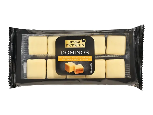 Dominos SPECIAL MOMENTS u beloj čokoladi 125g
