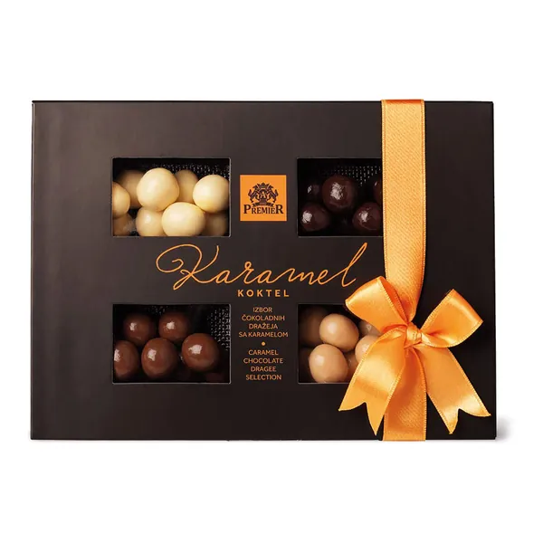 Dražeje PREMIER Karamel koktel 180g