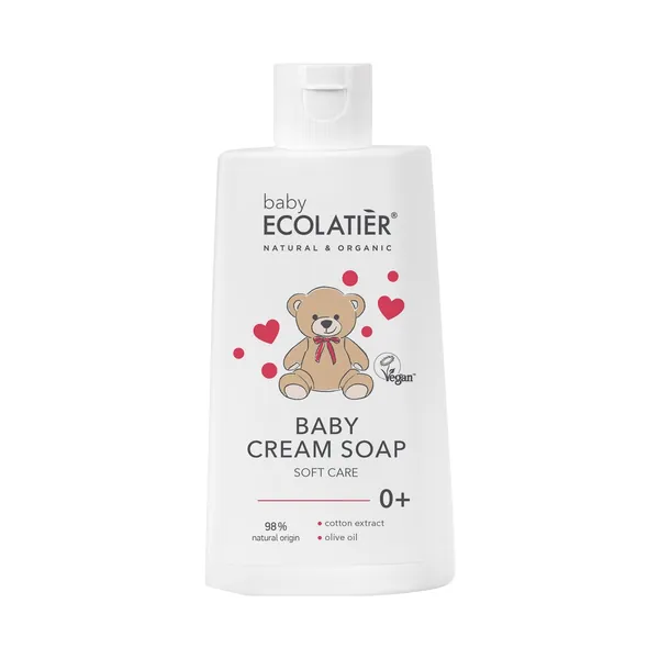 ECOLATIER baby cream soap 