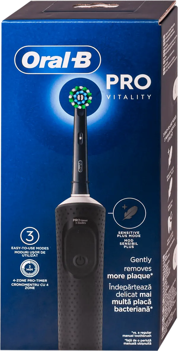Električna četkica za zube ORAL B Oral-B Vitality Pro Black