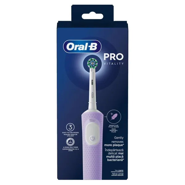 Električna četkica za zube ORAL B Oral-B Vitality Pro Purple