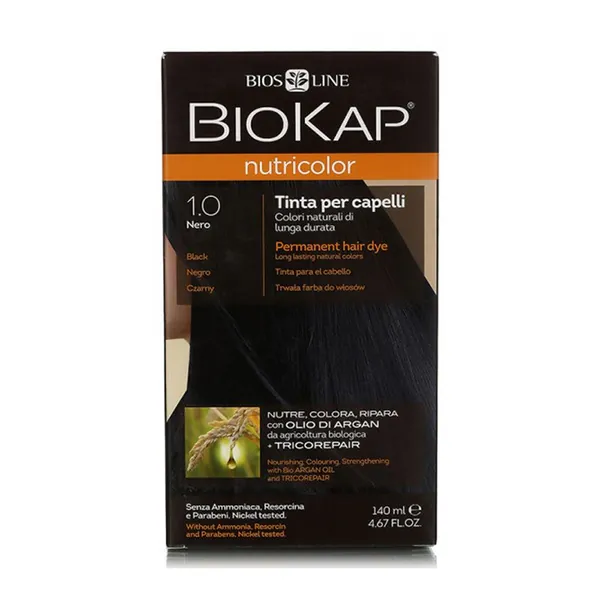 Farba za kosu BIOKAP 1.0 Black