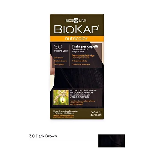 Farba za kosu BIOKAP 3.0 Dark Brown