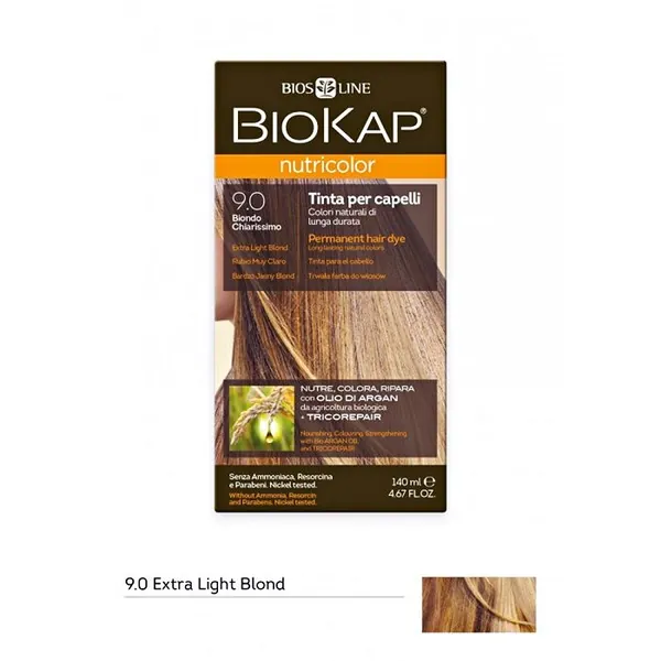 Farba za kosu BIOKAP 9.0 Extra Light Blond