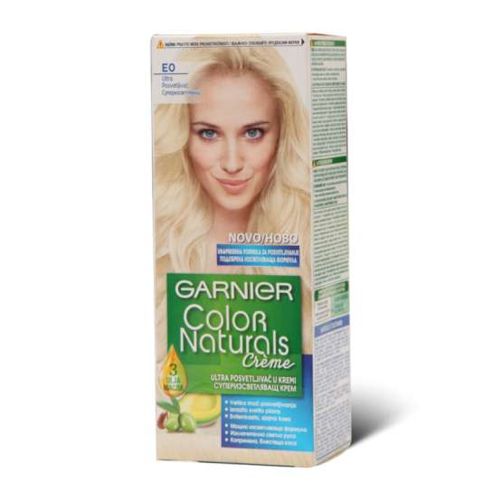 Farba za kosu COLOR NATURALS. dekolorant E0