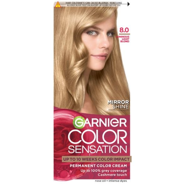 Farba za kosu Garnier COLOR SENSATION 8.0 Luminous light blond