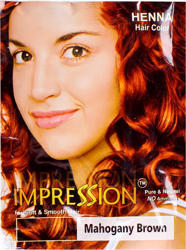 Farba za kosu IMPRESSION kana za kosu mahagony brown