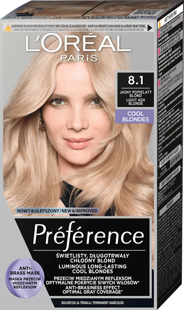 Farba za kosu L'OREAL PARIS PREFERENCE 8.1