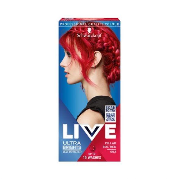 Farba za kosu LIVE Color XXL Ultra Bright 92 Intezivno crvena