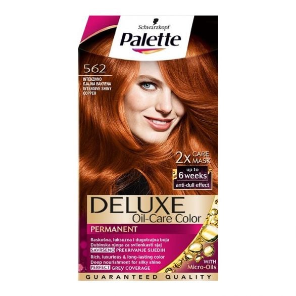 Farba za kosu PALETTE Deluxe 562 Intensive Shiny Copper