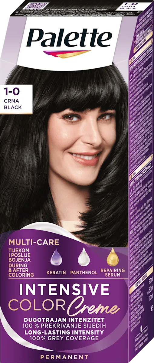 Farba za kosu PALETTE Intensive Color 1.0 black