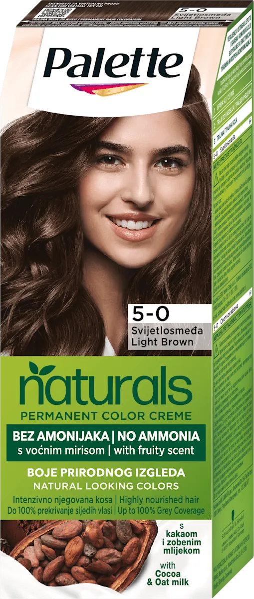 Farba za kosu PALETTE PNC 600 svetlosmedja