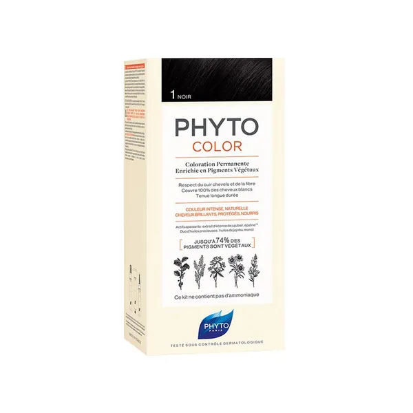 Farba za kosu PHYTO color 1 Noir