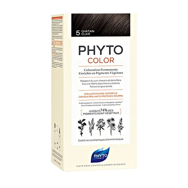 Farba za kosu PHYTO color 5 Chatain clair