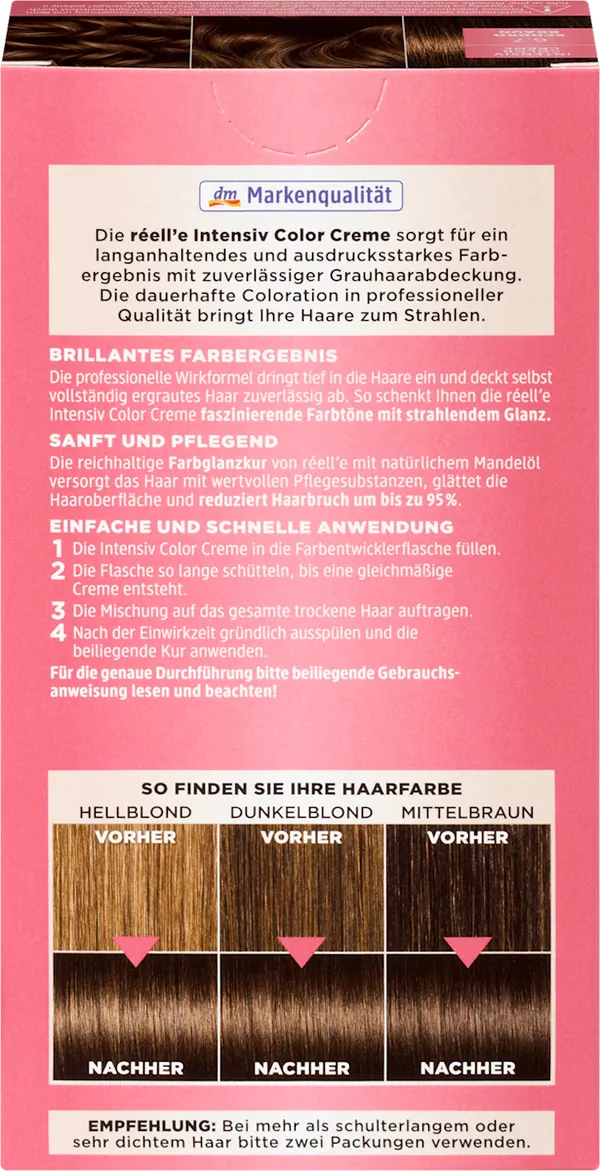 Farba za kosu REELL‘E Intensiv Color Creme 6.7 čokoladno braon