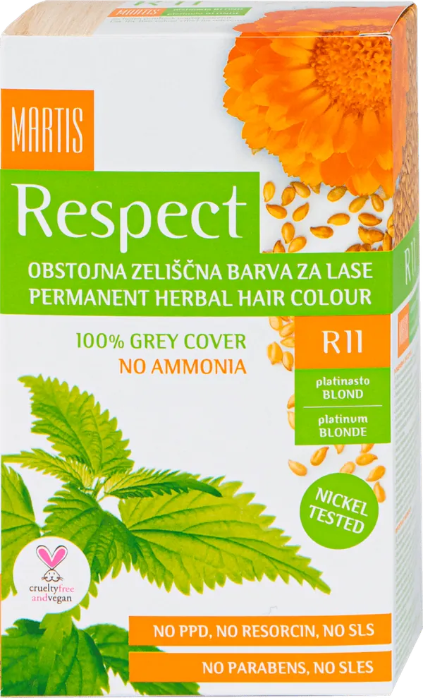 Farba za kosu RESPECT platinasto plava 11