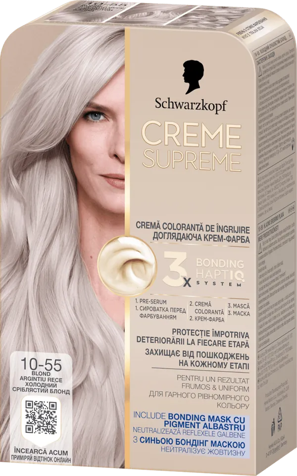 Farba za kosu SCHWARZKOPF Creme Supreme 10-55 blond