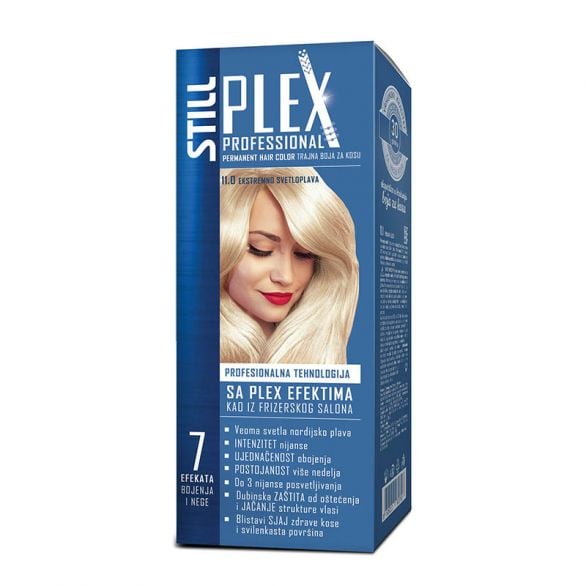 Farba za kosu STILL Plex 11.0 Extremno plava