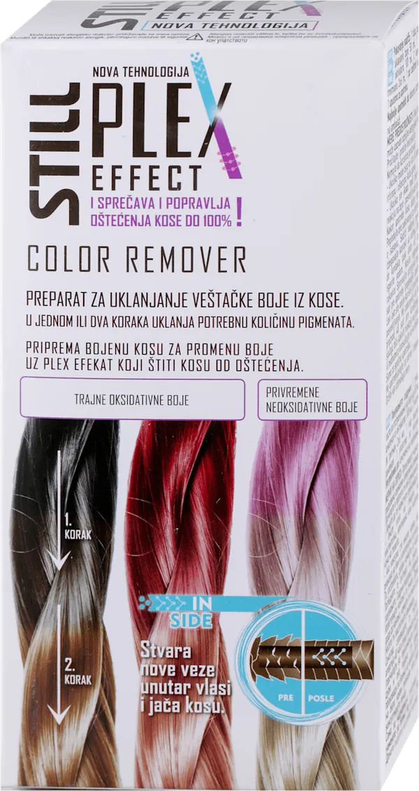 Farba za kosu STILL Plex Effect color remover preparat za ukljanjanje boje za kosu