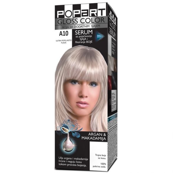 Farba za kosu STILL POPART A10 Ultra pepeljasto plava