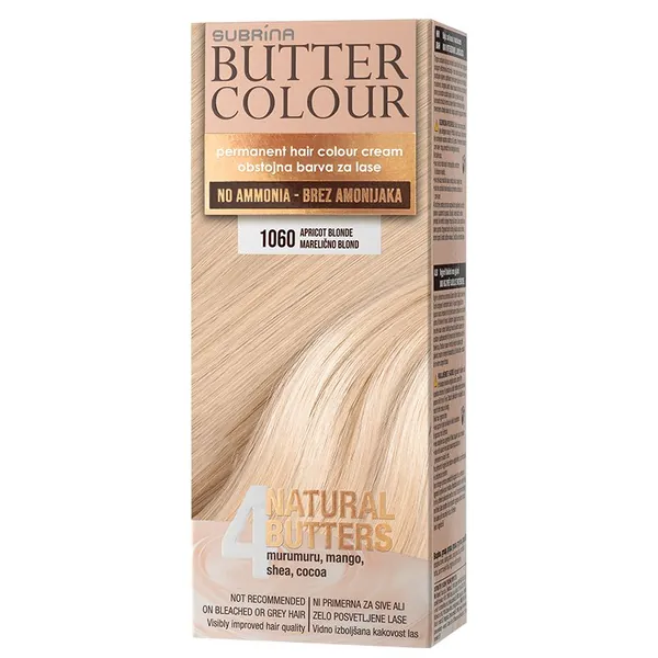 Farba za kosu SUBRINA butter colour 1060 apricot blonde