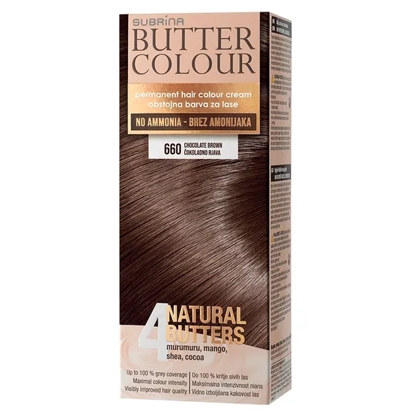 Farba za kosu SUBRINA butter colour 660 čokoladno smeđa