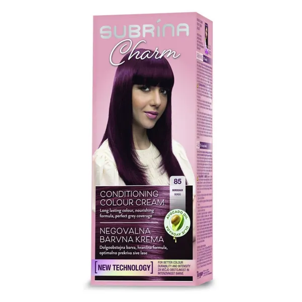 Farba za kosu SUBRINA Charm 85, bordo