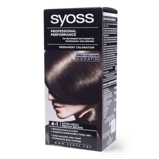 Farba za kosu SYOSS 4-1 Medium brown