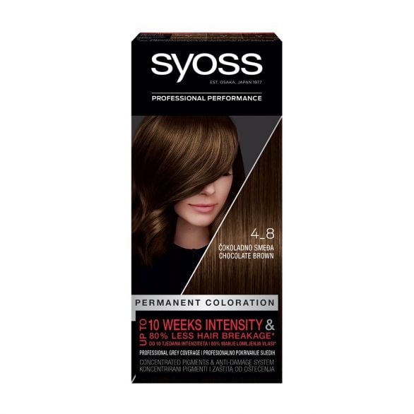 Farba za kosu SYOSS 4-8 Chocolate brown