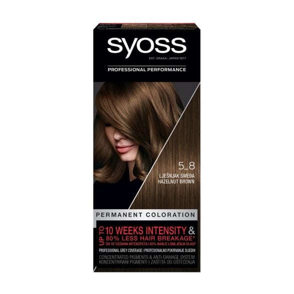 Farba za kosu SYOSS 5-8 Hazelnut brown