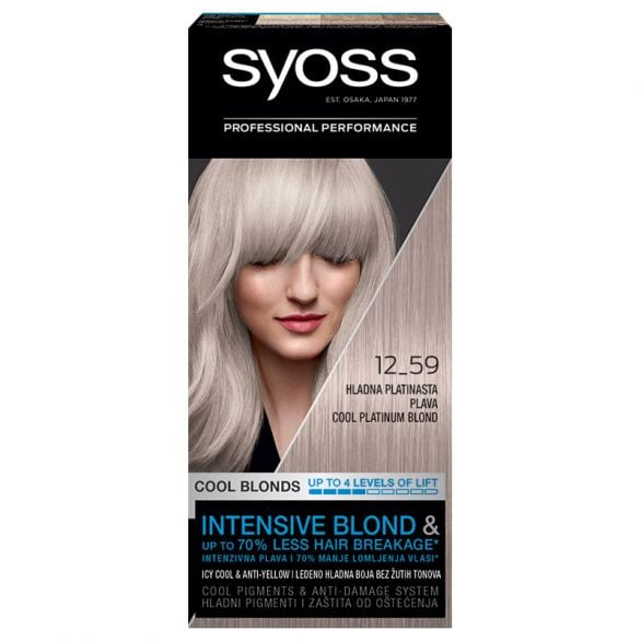 Farba za kosu SYOSS Color 12-59 Cool Platinum Blond