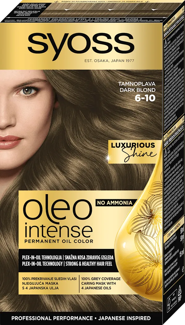 Farba za kosu SYOSS Oleo Intense 6-10 Dark Blond