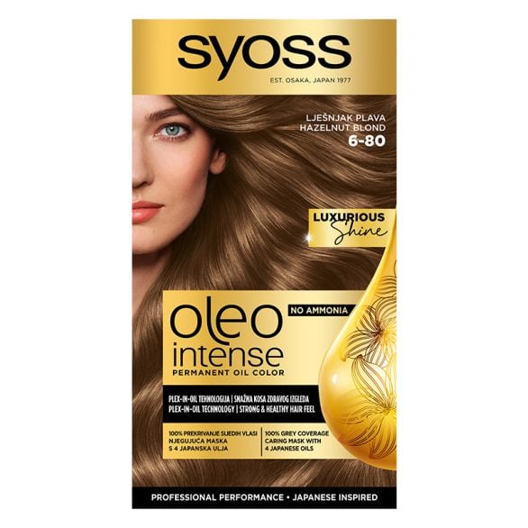 Farba za kosu SYOSS Oleo Intense 6-80 Hazelnut Blond