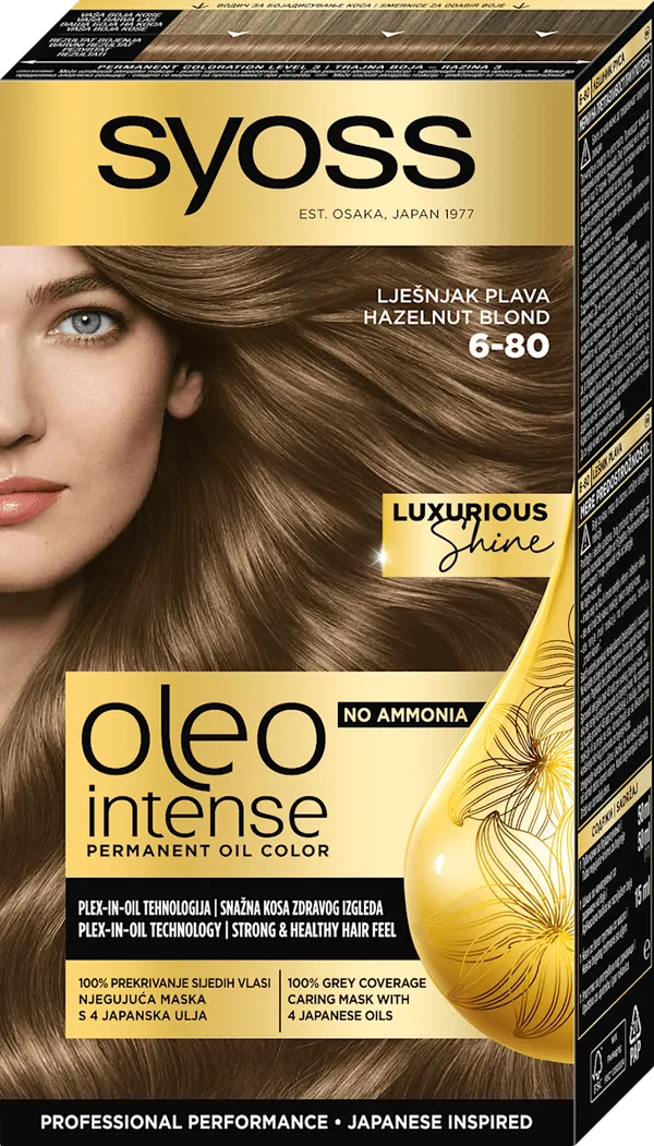 Farba za kosu SYOSS Oleo Intense 6-80 Hazelnut Blond