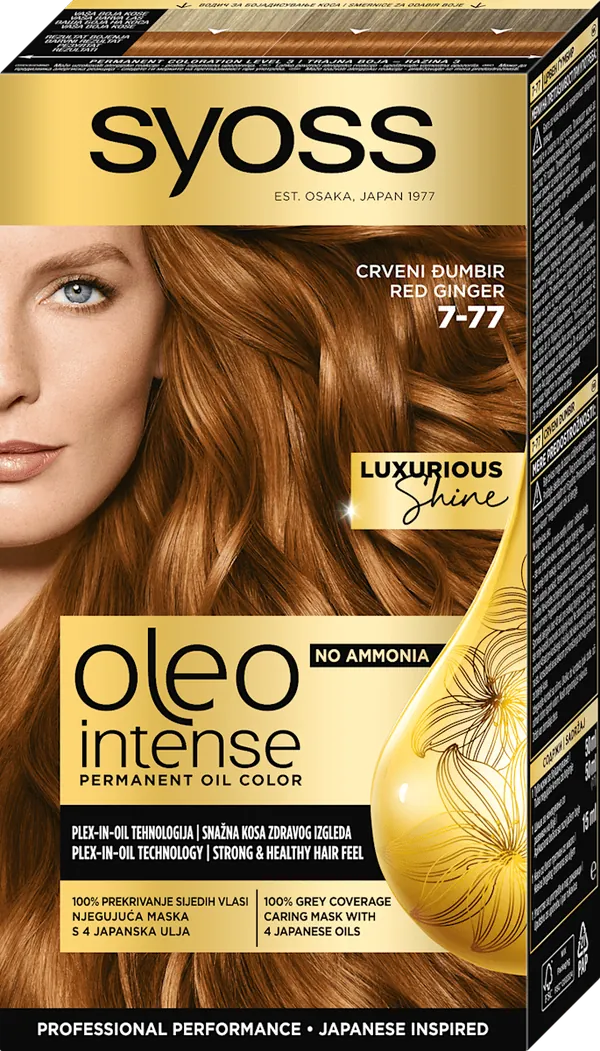 Farba za kosu SYOSS Oleo Intense 7.77 red ginger